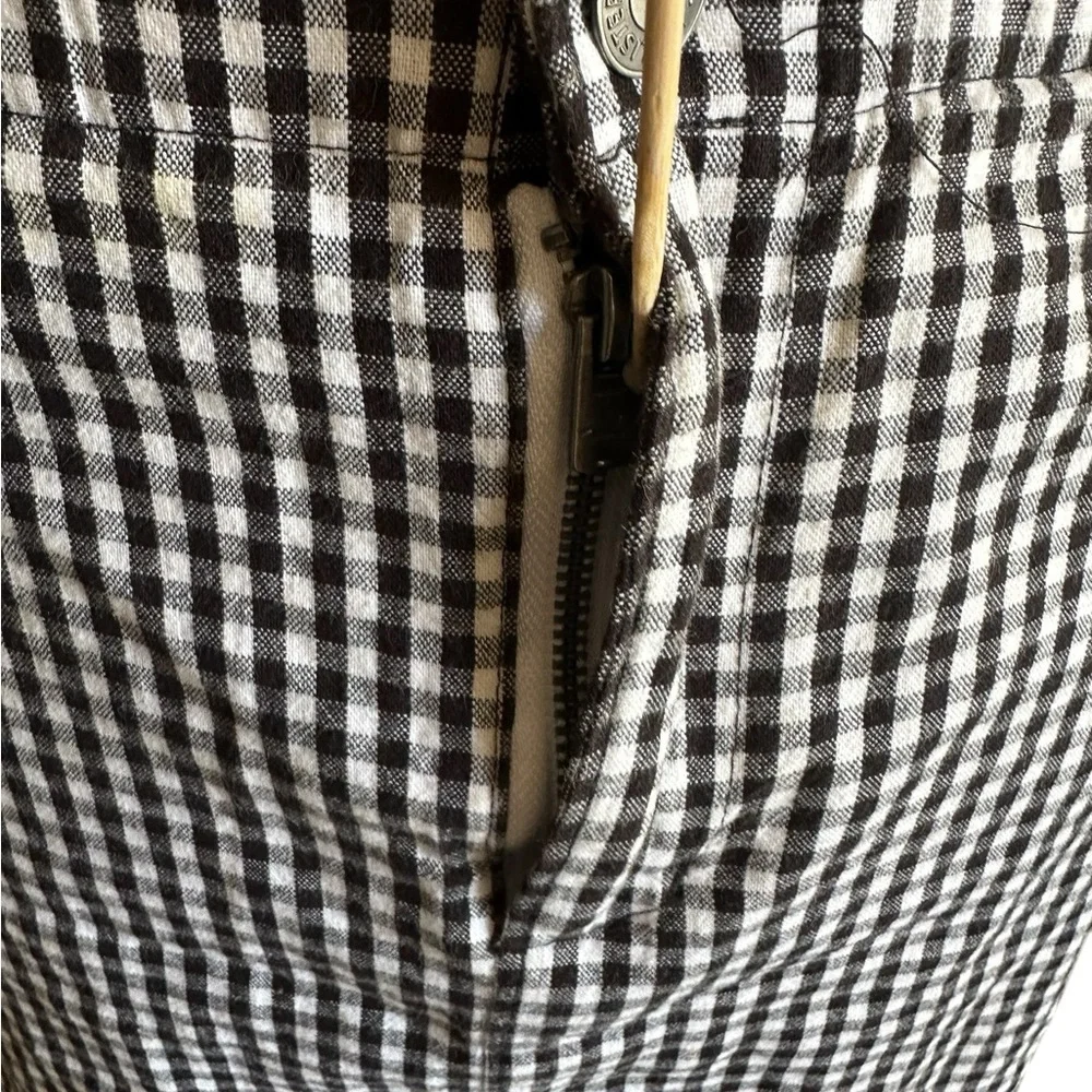 HOLLISTER WOMENS FITTED MINI CHECKERED SKIRT SZ XS - Picture 2 of 11